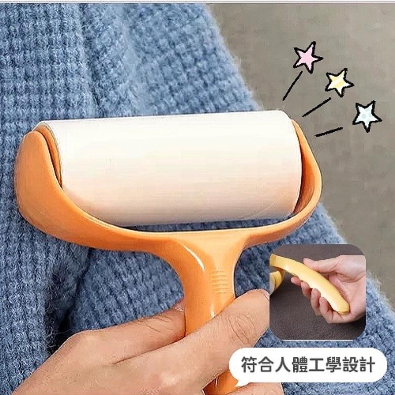 【老闆的娘】高雄現貨 隔日出 可替換芯 寵物黏毛滾輪 黏毛滾筒 除塵紙 黏毛器 寵物黏毛器補充包 黏地板 黏灰塵 黏頭髮-細節圖5