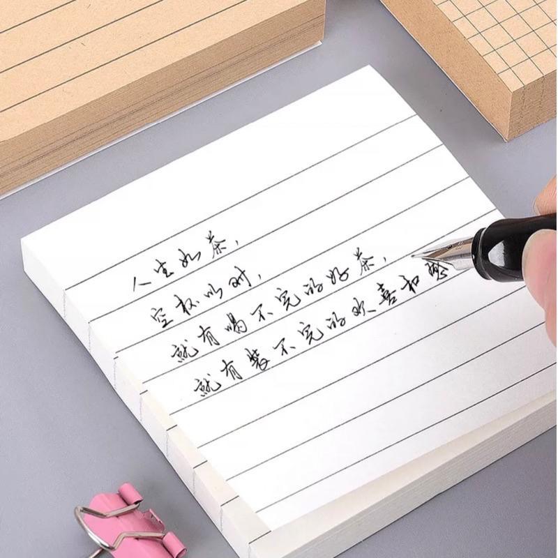 【老闆的娘】高雄現貨 網格便利貼 簽貼紙 橫線便條紙 N次貼 便利貼 筆記重點貼 標籤貼 手帳 紙-細節圖7