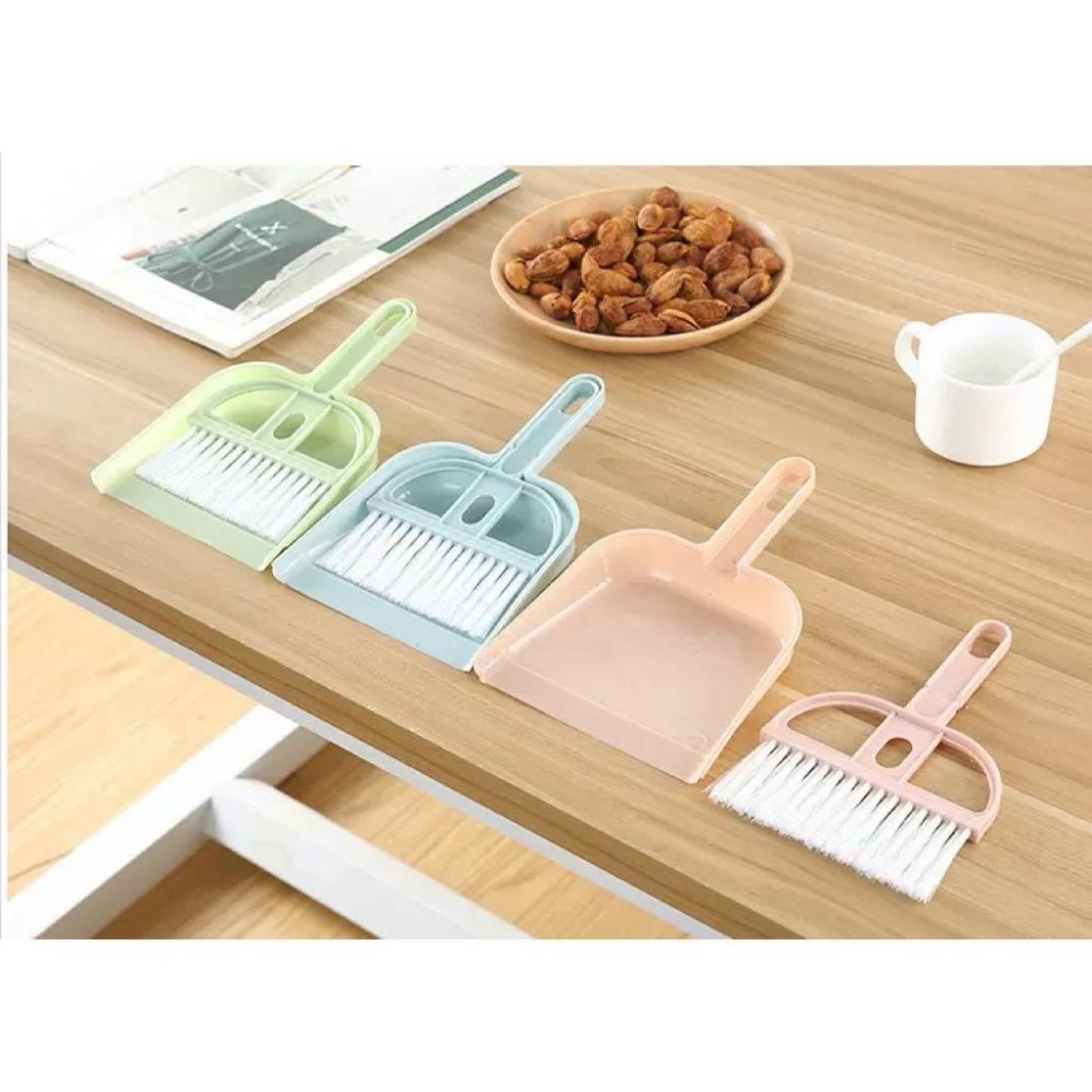 【老闆的娘】高雄現貨 小掃把畚箕組 小掃把組 桌面清潔掃把組 桌面灰塵清潔 清潔刷 小掃把 小畚斗 畚箕-細節圖9