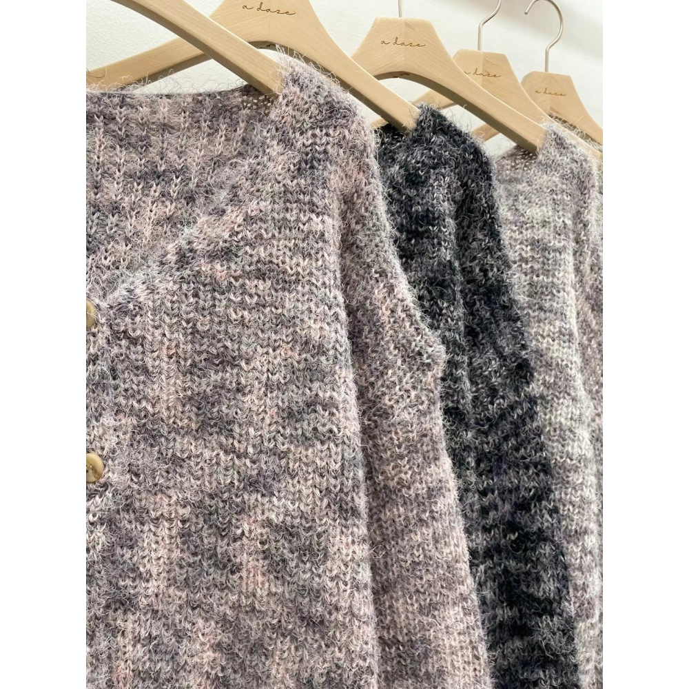 正韓🇰🇷秋冬針織外罩-細節圖6