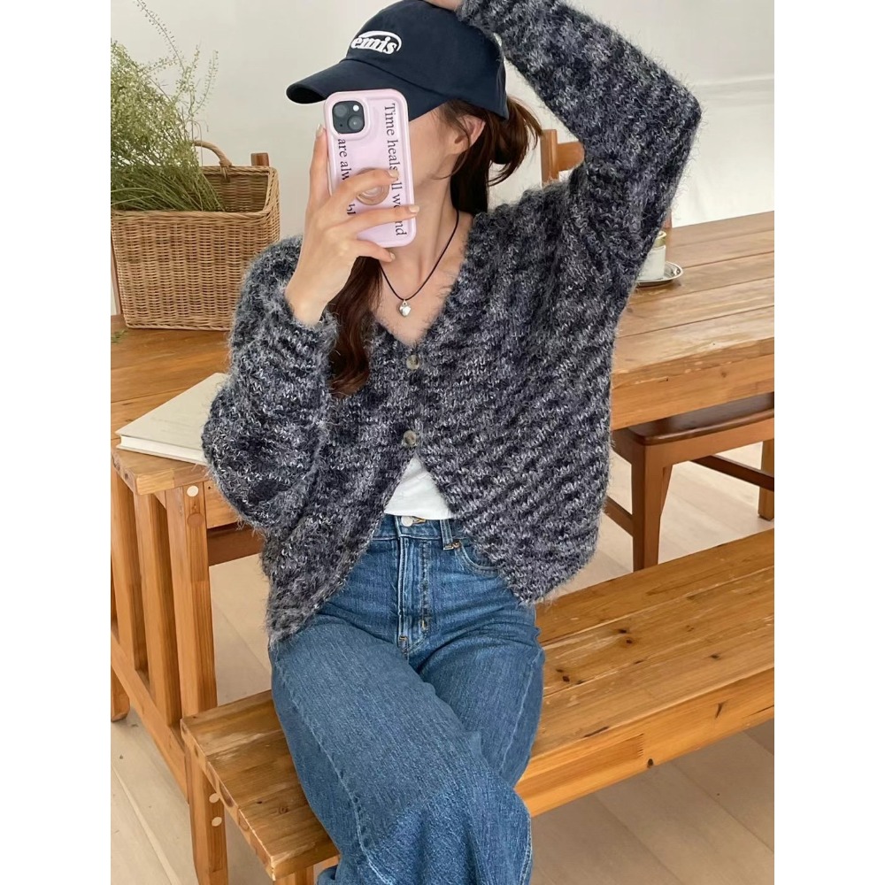正韓🇰🇷秋冬針織外罩-規格圖6
