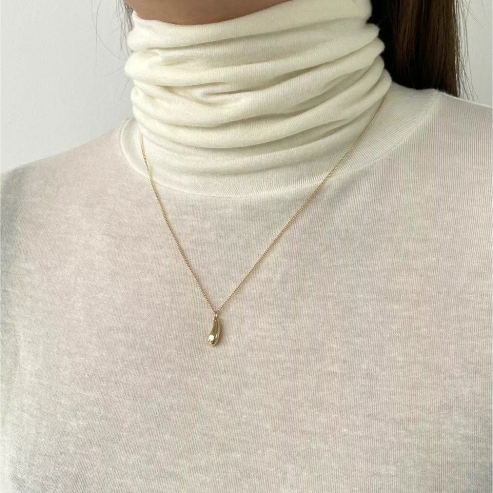 正韓🇰🇷勿忘我‧925純銀鎖骨鍊-細節圖5