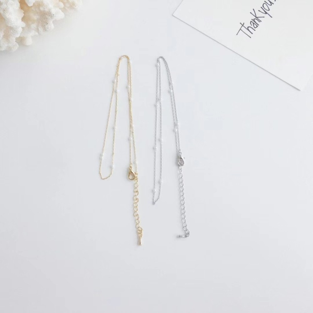 正韓🇰🇷珍視遇見‧925珍珠鎖骨鍊-細節圖5