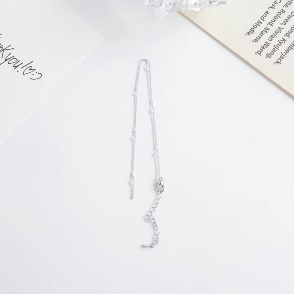 正韓🇰🇷珍視遇見‧925珍珠鎖骨鍊-細節圖7