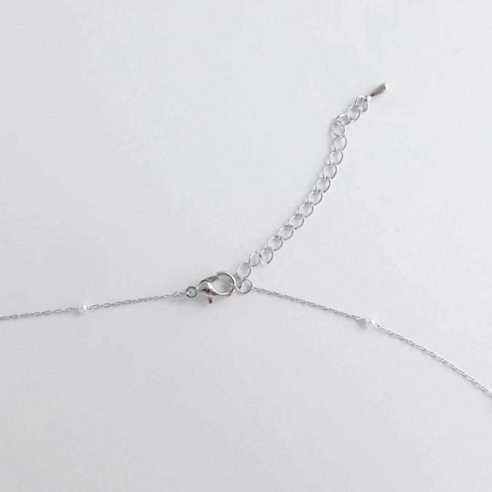 正韓🇰🇷珍視遇見‧925珍珠鎖骨鍊-細節圖9