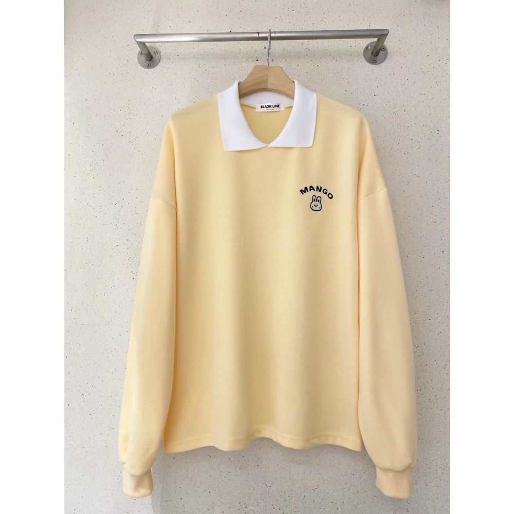 正韓🇰🇷芒果兔兔大學T-細節圖2