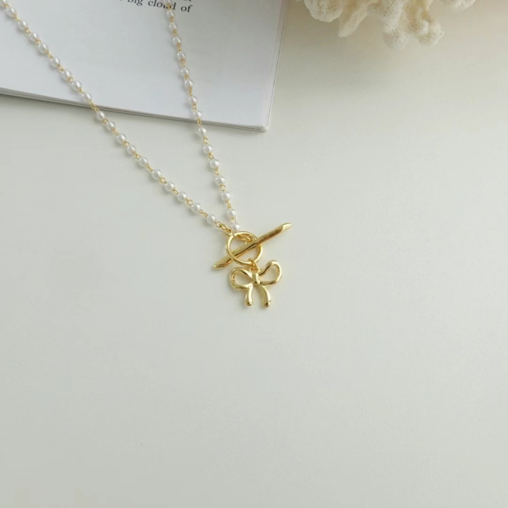 正韓🇰🇷珍結點‧純銀珍珠鍊-細節圖5