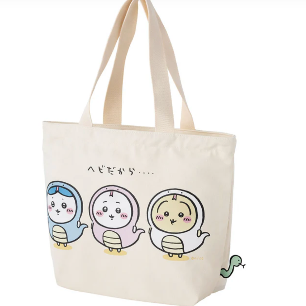 🧧正品現貨🧧2025年巳年限定【蛇年福袋】帆布托特包 吉伊卡哇 chiikawa-細節圖2