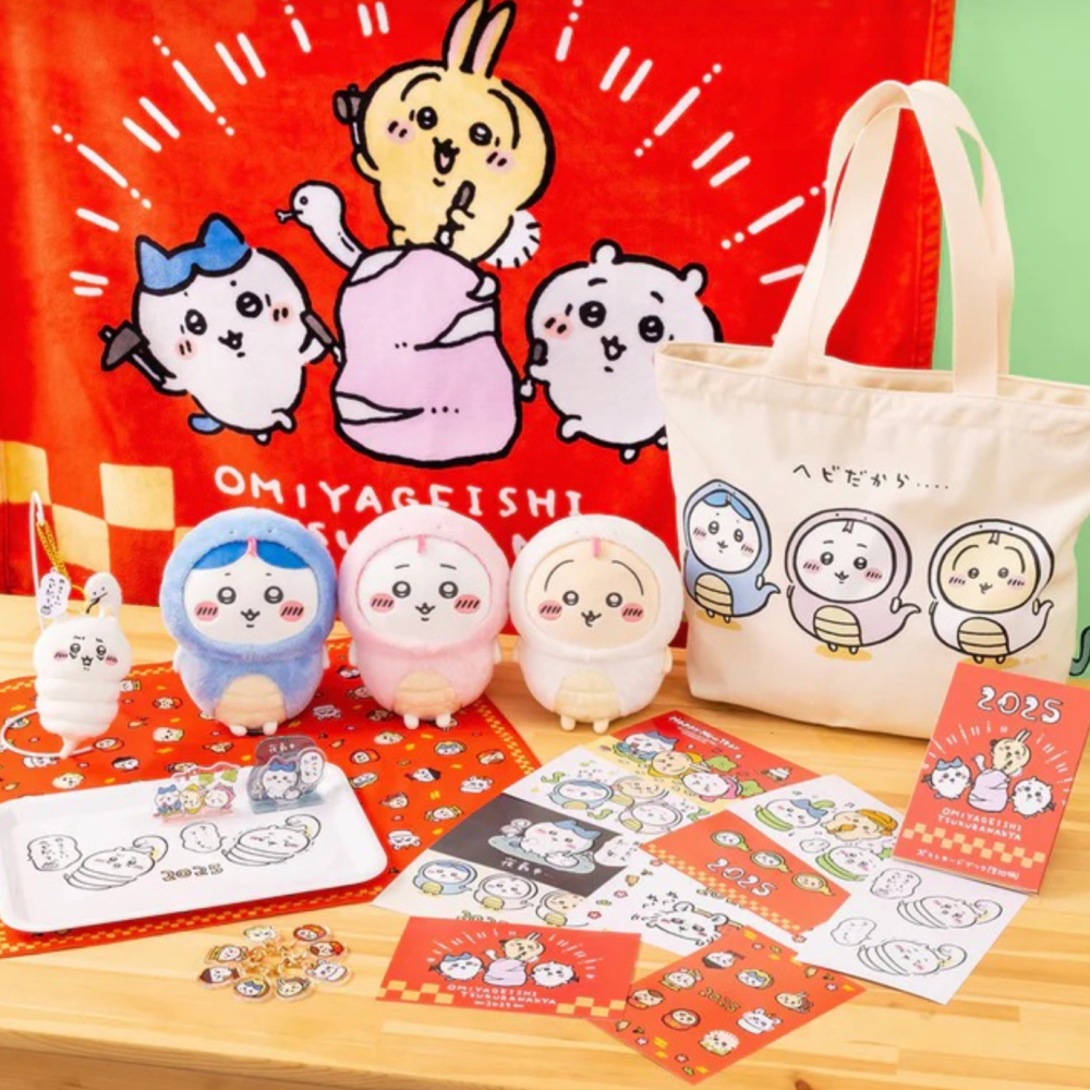 🧧正品現貨🧧2025年巳年限定【蛇年福袋】帆布托特包 吉伊卡哇 chiikawa-細節圖4