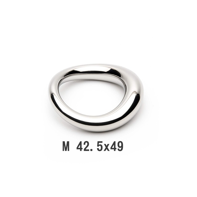 第二代人體工學不鏽鋼彎曲屌環STAINLESS STEEL COCK RING ERGO X立體彎曲造型更服貼-規格圖2
