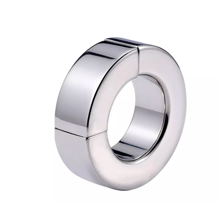 九九金剛屌環 不銹鋼磁吸睪丸負重環 BALL STRETCHER MAGNETIC BALL RING 陰囊環-規格圖2