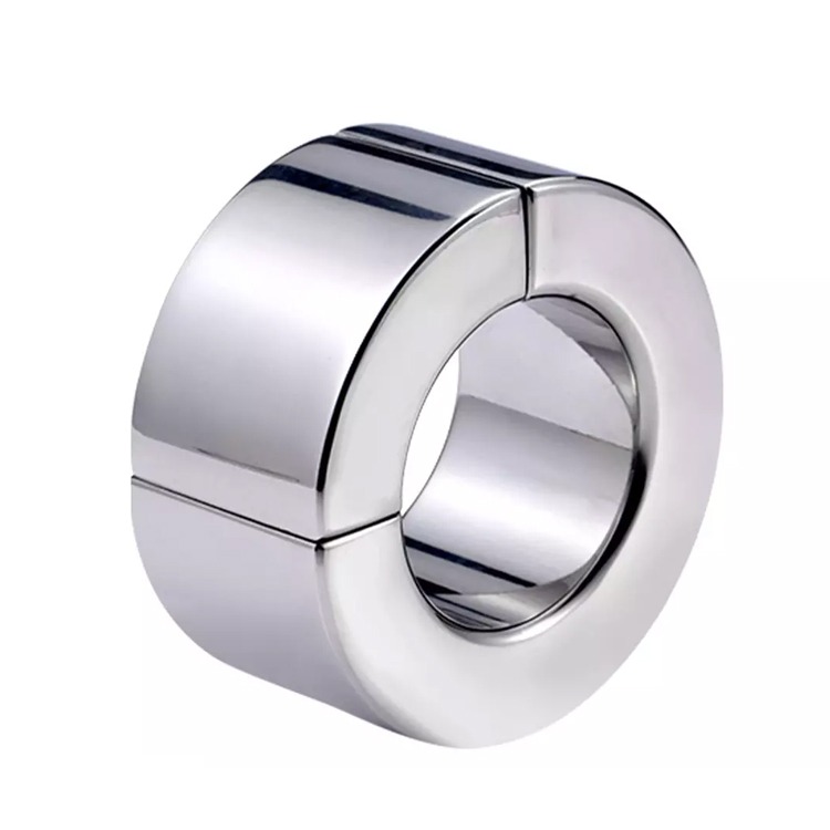 九九金剛屌環 不銹鋼磁吸睪丸負重環 BALL STRETCHER MAGNETIC BALL RING 陰囊環-規格圖3