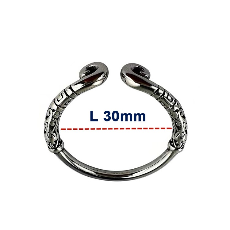 316 不銹鋼龜頭緊箍咒屌環 316 GLANS RING 提升敏感與持久堅挺 持久堅挺就靠他 完美服貼越來越硬-規格圖3