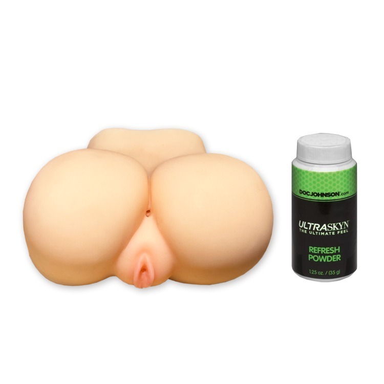 愛戀狗爬式 大型3D雙穴自慰器 DOGGY STYLE 3D MASTURBATOR 加贈玩具保養粉 擬真美陰翹臀-細節圖2