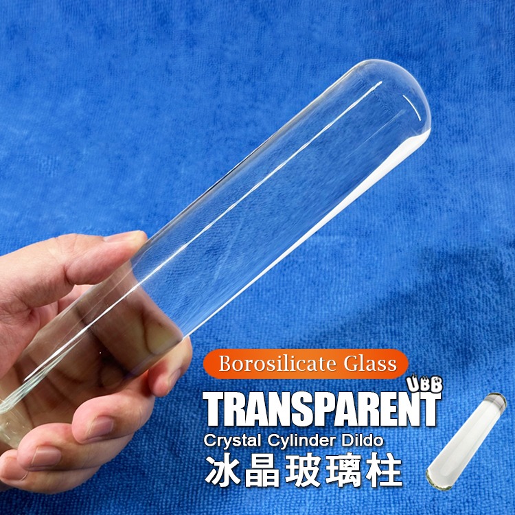 冰晶玻璃圓柱 CRYSTAL CYLINDER DILD 玻璃棒 自慰棒 水晶自慰棒 陽具假屌 肛塞-細節圖4