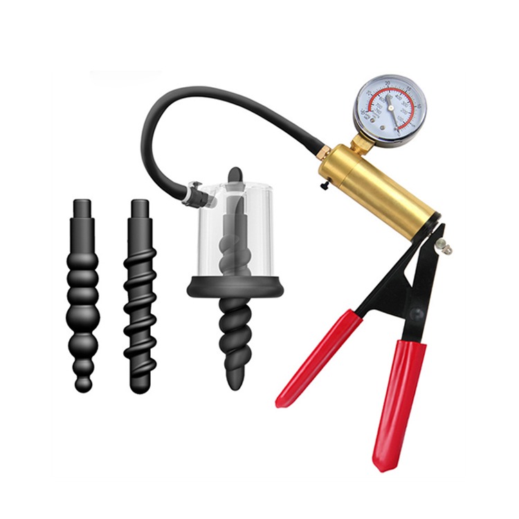 綻放的肛門花苞 專業氣筒 ROSEBUD HAND PUMPING SYSTEM 肛奴 BDSM 智能幫浦-規格圖1