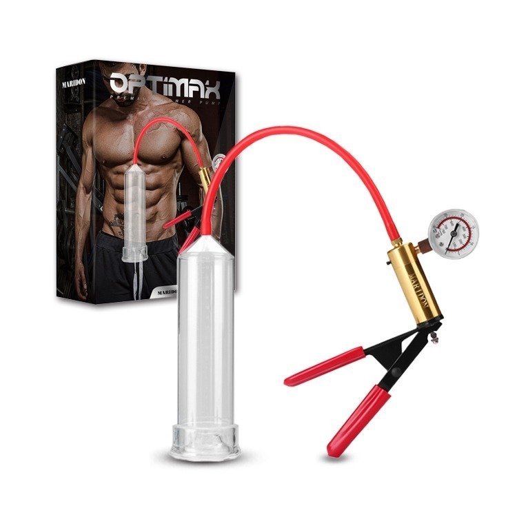 手動幫浦陰莖鍛鍊器 OPTIMAX POWER PUMP 真男人增大效能幫浦 陰莖幫浦 陰莖增大 陰莖鍛鍊-規格圖2