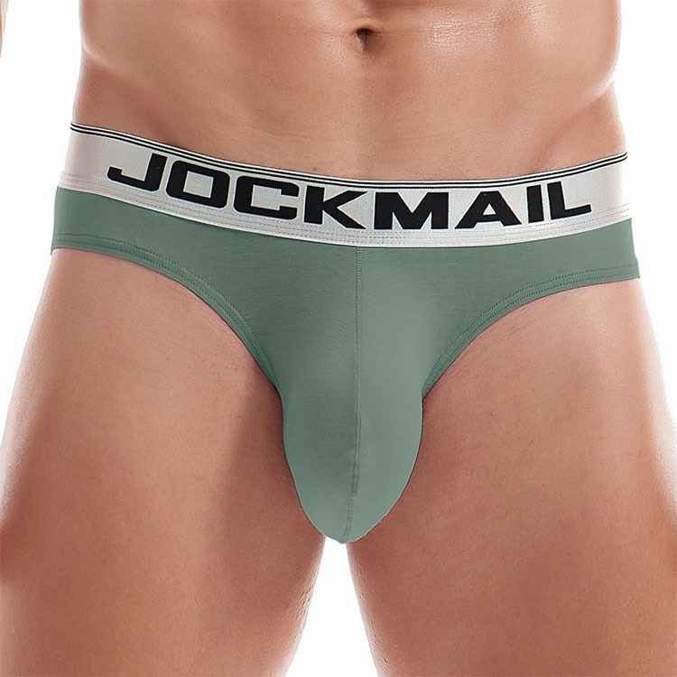 JOCKMAIL 激凸囊袋低腰三角褲 JM342 LOW RISE BRIEF WITH POUCH STYLE巨大包-細節圖5