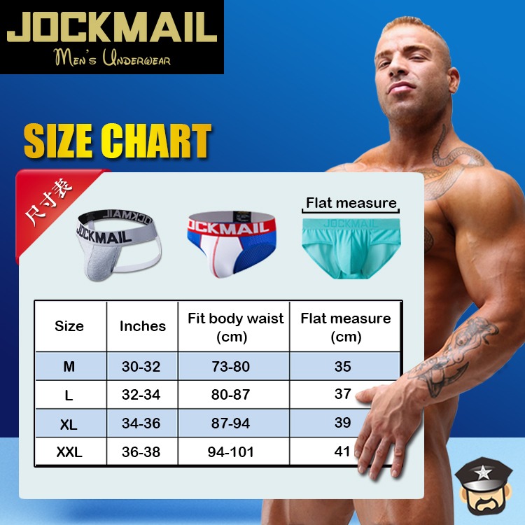 JOCKMAIL 經典性感後空提臀褲 JM223 CLASSIC JOCKSTRAP SAFETGARD經典後空款式-細節圖2