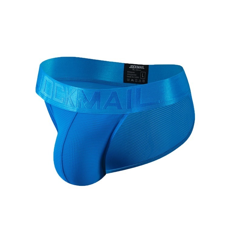 JOCKMAIL 激凸囊袋運動風透氣低腰三角褲 JM387 LOW RISE SPORTY BRIEF POUCH-細節圖4