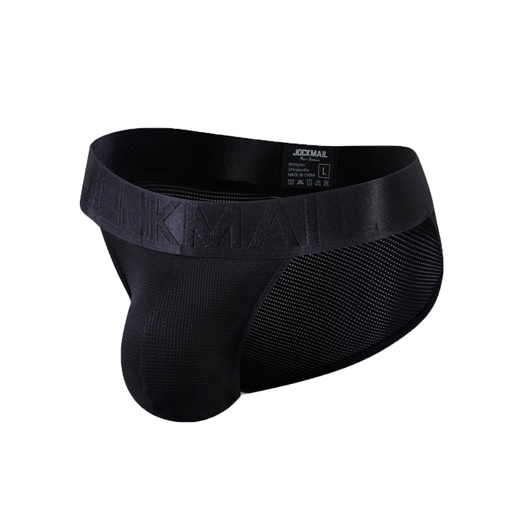 JOCKMAIL 激凸囊袋運動風透氣低腰三角褲 JM387 LOW RISE SPORTY BRIEF POUCH-規格圖11