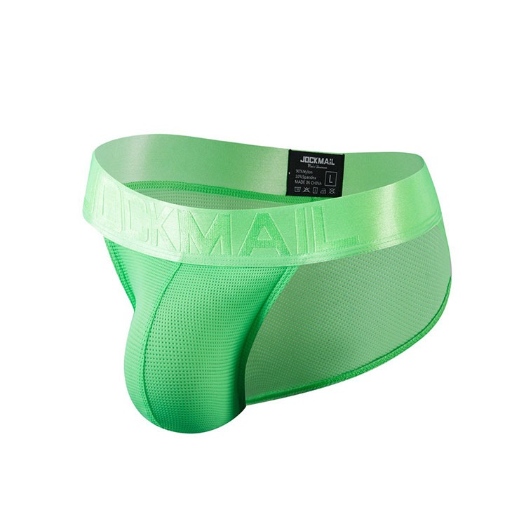 JOCKMAIL 激凸囊袋運動風透氣低腰三角褲 JM387 LOW RISE SPORTY BRIEF POUCH-規格圖11