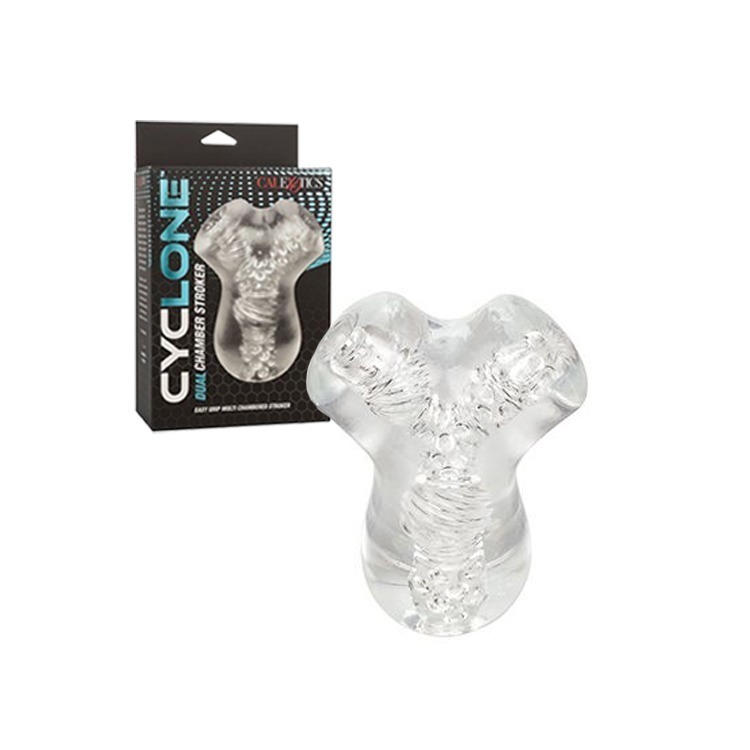 美國 CEN 精尻杯 一杯多重爽感自慰器 CYCLONE STROKER 一杯抵多杯 飛機杯 一杯多享受 貫通自慰器-規格圖1