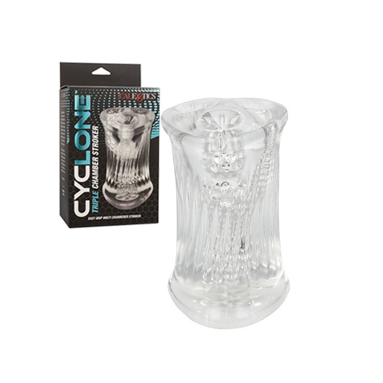 美國 CEN 精尻杯 一杯多重爽感自慰器 CYCLONE STROKER 一杯抵多杯 飛機杯 一杯多享受 貫通自慰器-規格圖3