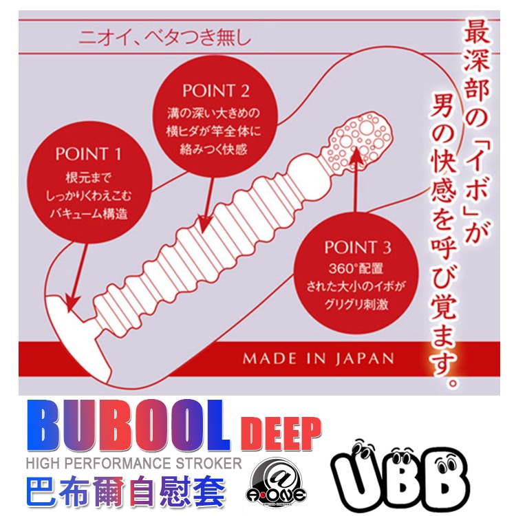 日本 A-ONE 巴布爾自慰套 深度爆精 失控邊緣 BUBOOL DEEP EDGE STROKER 進化版 自慰套-細節圖9