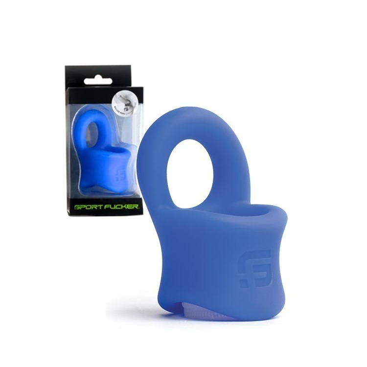 美國 SPORT FUCKER 運動種馬 陰囊延伸訓練屌環 頂級液態矽膠舒適屌環 BALLER COCK RING-規格圖2