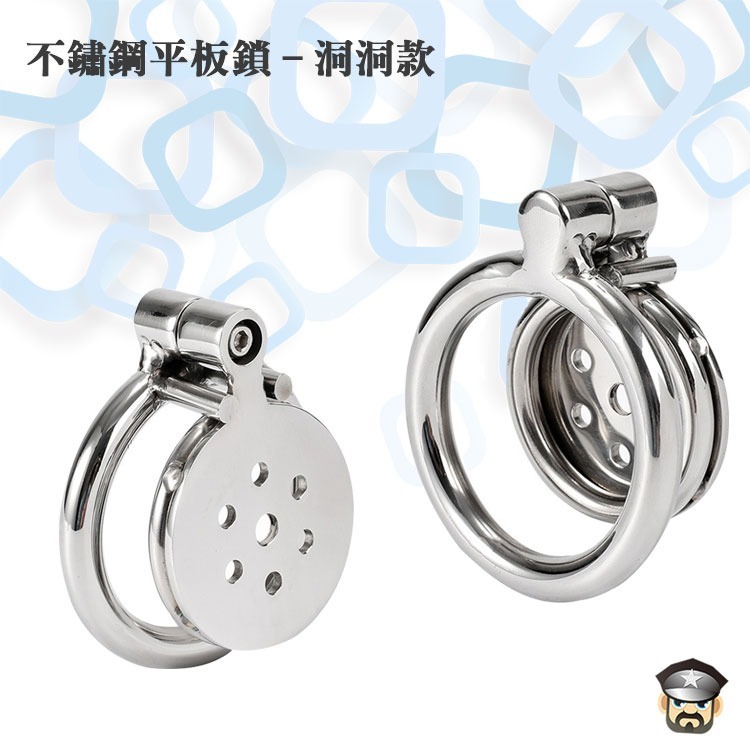 性愛禁錮不鏽鋼平板鎖 STAINLESS STEES OF COCK CAGE 喪失性歡愉 學會身心完全效忠-細節圖4