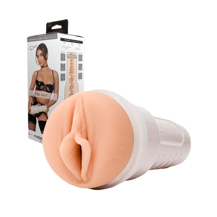 美國 FLESHLIGHT GIRLS 美陰俱樂部 楚 凱特 美陰自慰器 TRU KAIT手電筒飛機杯 名器 AV女優-規格圖1