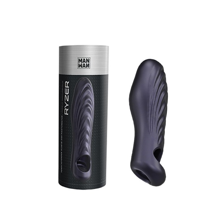 法國 MANWAN 雷翼屌套 液態矽膠增大自慰兩用套 RYZER PENIS SLEEVE MASTURBATO 增大-細節圖2