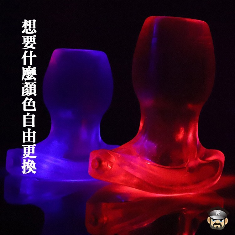 螢穴隧道肛塞 GLOWHOLE FUCKPLUG 讓你一窺騷淫穴裡的神祕領域 多種玩法-細節圖5