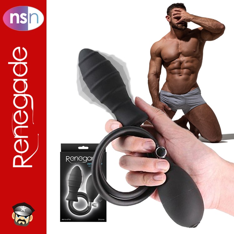 美國 NS NOVELTIES 充氣肛塞 後庭擴張訓練 RENEGADE INFLATAPLAY 入門到進階玩家適用-細節圖7