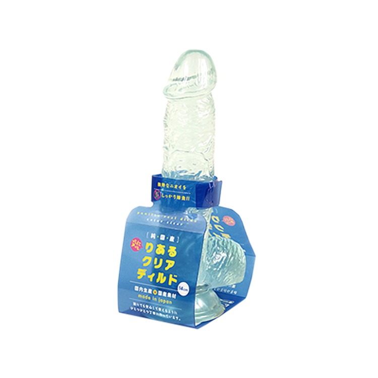 日本 PxPxP 純日本國生產無臭 豐腴肉感冰晶逼真陽具 PLEASING CURVED DILDO 假屌 老二 Q彈-規格圖3