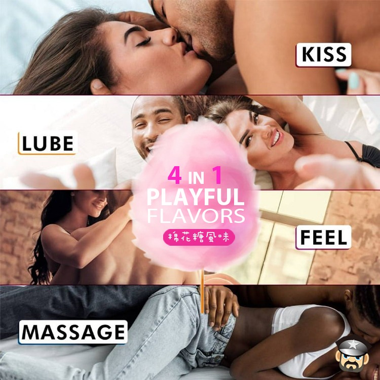 美國 SWISS NAVY 瑞士海軍 4 IN 1 口交水性潤滑液 棉花糖風味 PLAYFUL GLIDE 4oz容量-細節圖4