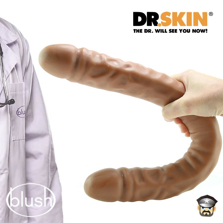 美國 BN DR.SKIN 焦糖風18英吋雙頭龍 DR. SKIN 18＂ DOUBLE DONG 一次滿足塞好塞滿-細節圖5