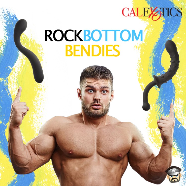 美國 CEN 變形雙頭按摩棒 ROCK BOTTOM BENDIES 任意角度隨心所欲 翻攪後庭精準打擊 雙頭龍 肛塞-細節圖8