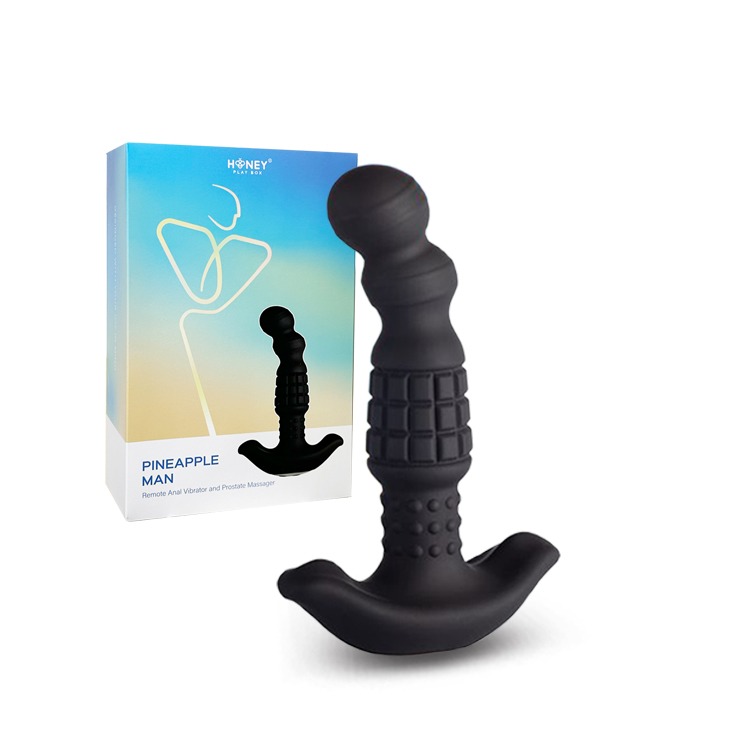 美國 HONEY PLAY BOX 鳳梨葛格 旋轉/震動 前列腺潮噴按摩器 PINEAPPLE MAN-細節圖2