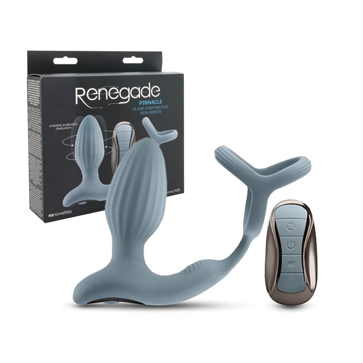 美國 NS NOVELTIES 皮諾可 360迴旋/震動屌環前列腺按摩器 PINNACLE MASSAGER 強力扭力-細節圖2