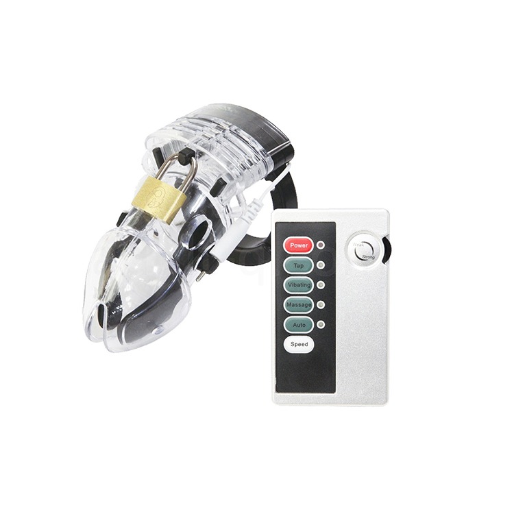 日本 TOAMI 射精管理電流調教 低電流刺激貞操套模組ELECTRIC SHOCK CHASTETITY DEVIC-細節圖2