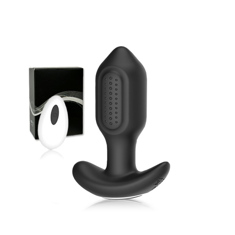 小莖肛 騷屁股扭震肛塞 HORNY ANAL PLUG WITH REMOTE 震動+360度 調教自慰兩相宜-細節圖2