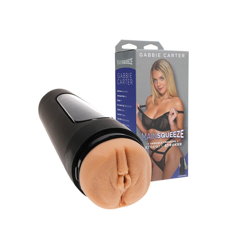 美國 DOC JOHNSON 美陰俱樂部 嘉比卡特 美陰自慰器 GABBIE CARTER STROKER 鄰家女優-細節圖2