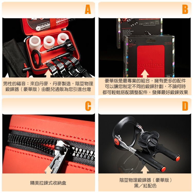 丹麥 MALE EDGE 陰莖物理鍛鍊器 BASIC/ EXTRA/ PRO 代理商正品保證 丹麥原裝進口 鍛鍊陰莖-細節圖2