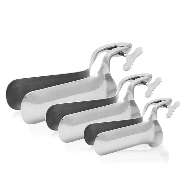 MEDRO 醫療鋼肛門窺視鴨嘴器 COLLINS ANAL SPECULUM 操作簡單 BDSM肛奴擴張訓練-規格圖4