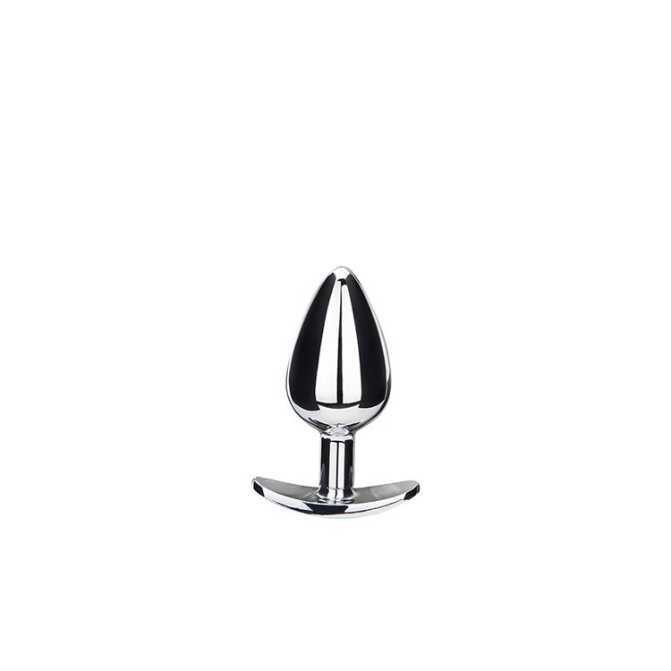 薄底型金屬肛塞 BOARDING METAL BUTT PLUG WITH THIN BASE 三個尺寸-規格圖3