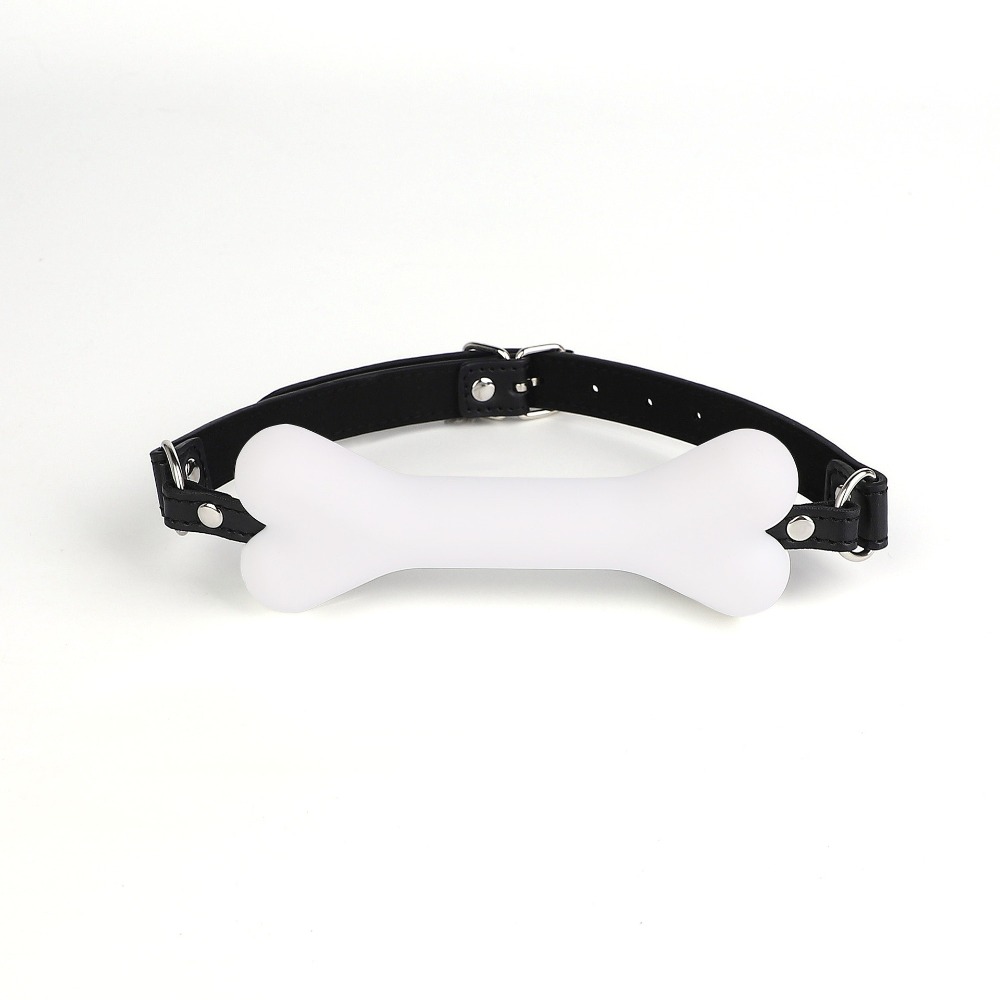 日本 A-ONE 狗奴訓練禁錮調教 狗骨型口枷 BALL GAG BDSM Training 人形犬必備道具-規格圖2