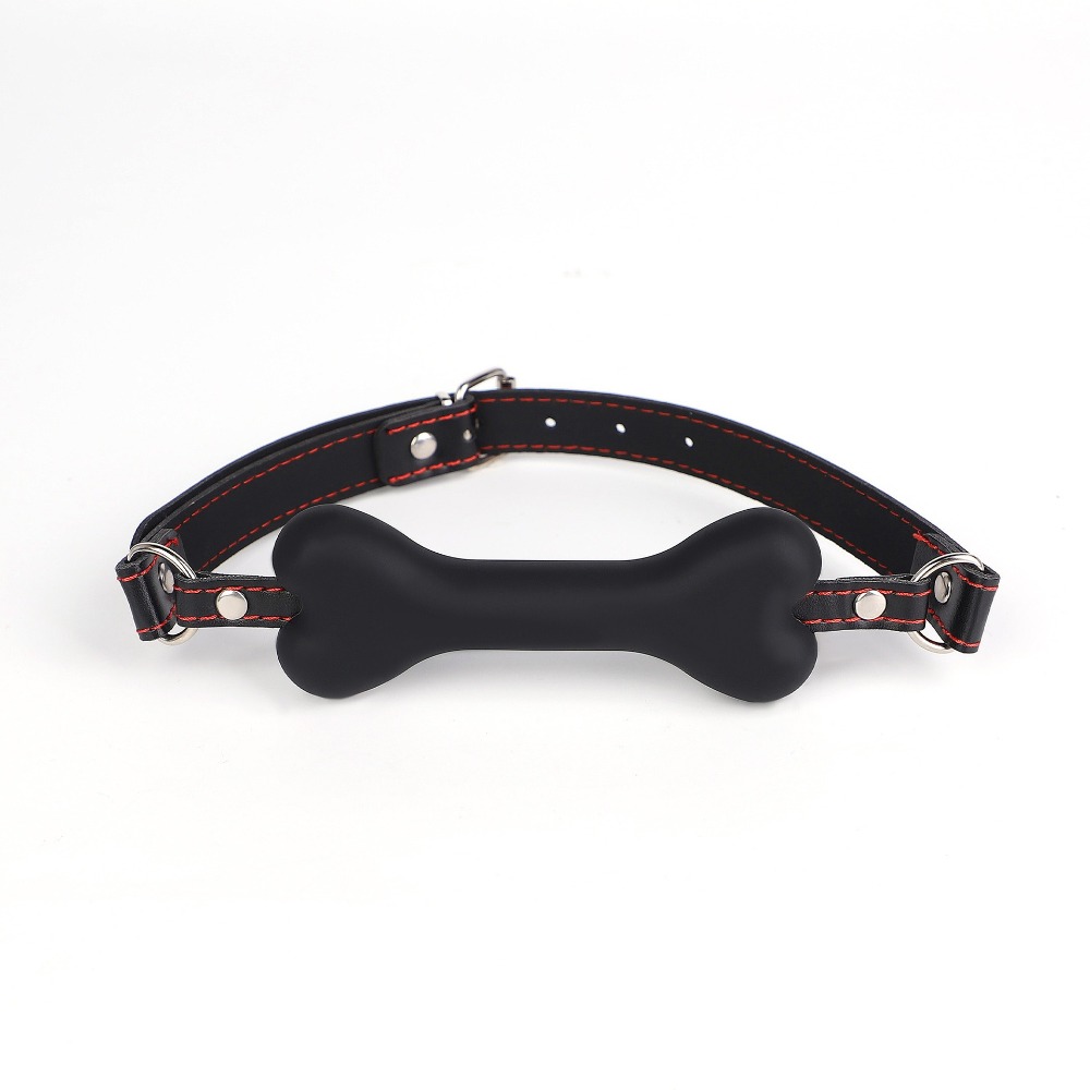 日本 A-ONE 狗奴訓練禁錮調教 狗骨型口枷 BALL GAG BDSM Training 人形犬必備道具-規格圖3