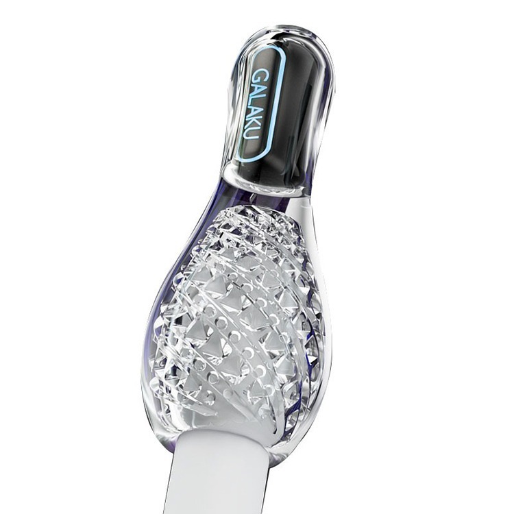 GALAKU 加樂谷 保齡球 龜頭責強震自慰套 KEEP YOUNG VIBRATING MASSTURBATOR-規格圖2